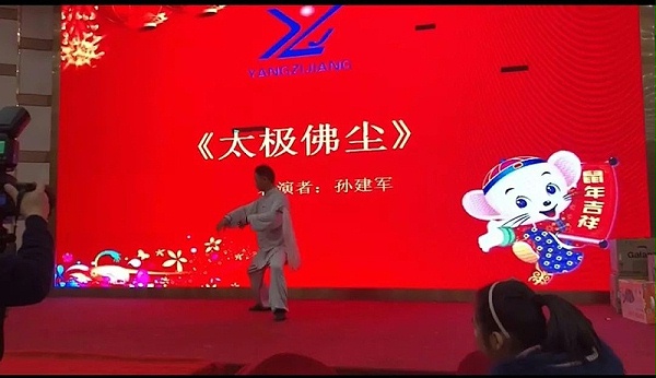 扬子江空调年会才艺展示之太极